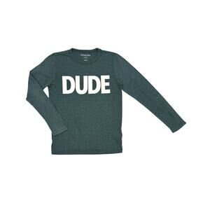 Crewcuts Boys Graphic Dude Long Sleeve Shirt